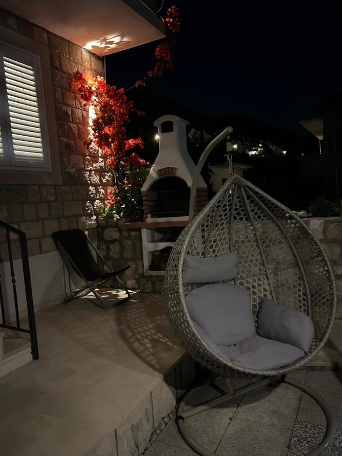 Apartment Aqua Dream - Private Jacuzzi, Wood Bbq , Terrace , Ground Floor Mokošica Exterior foto